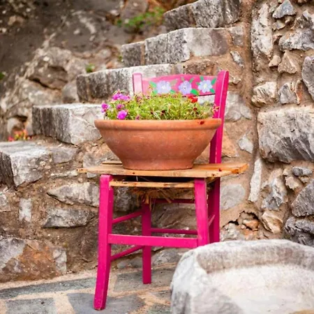 19th Century Stone Villa, Serence Garden! - Athina's Mani
